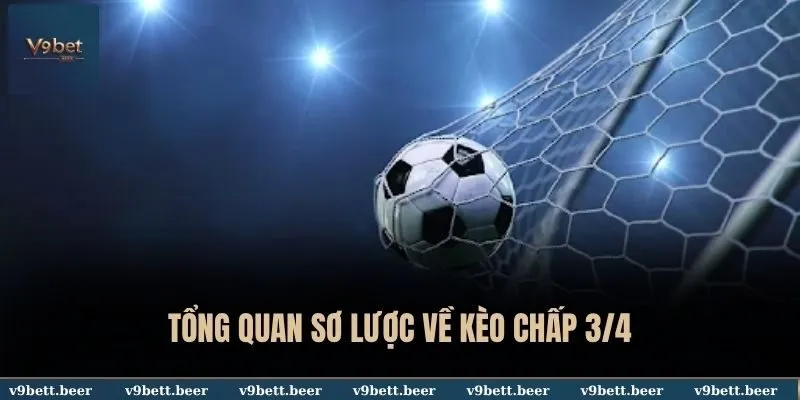 Tổng quan sơ lược về kèo chấp 3/4